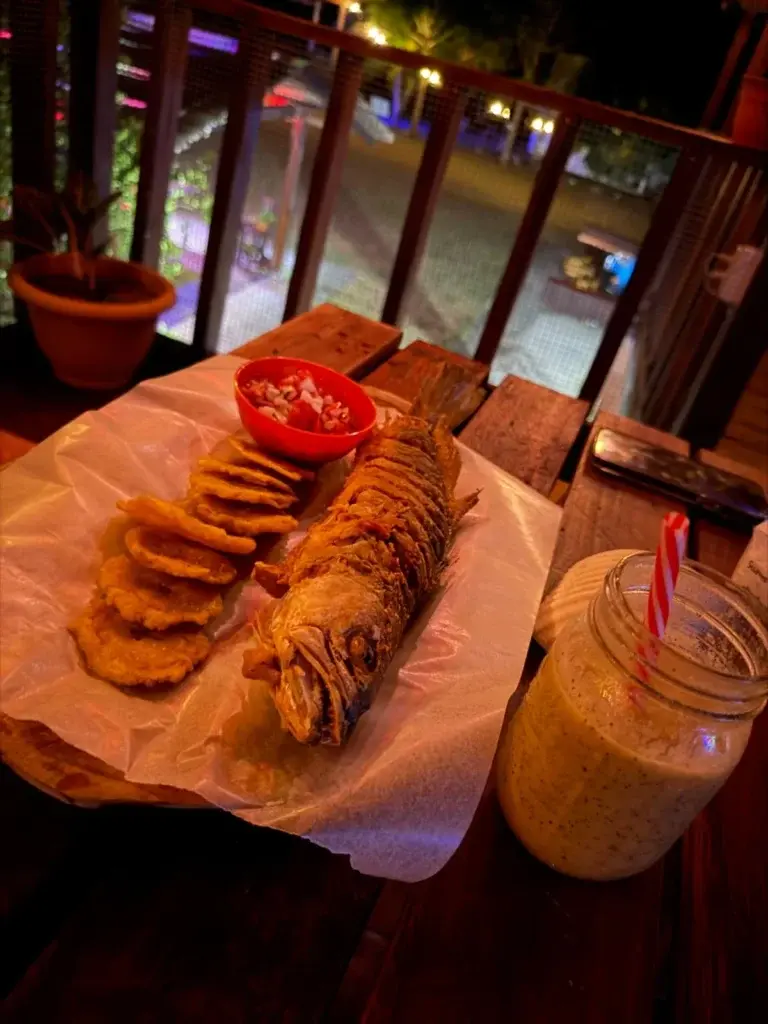 Food and drinks at Kokodrilo Bar & Grill