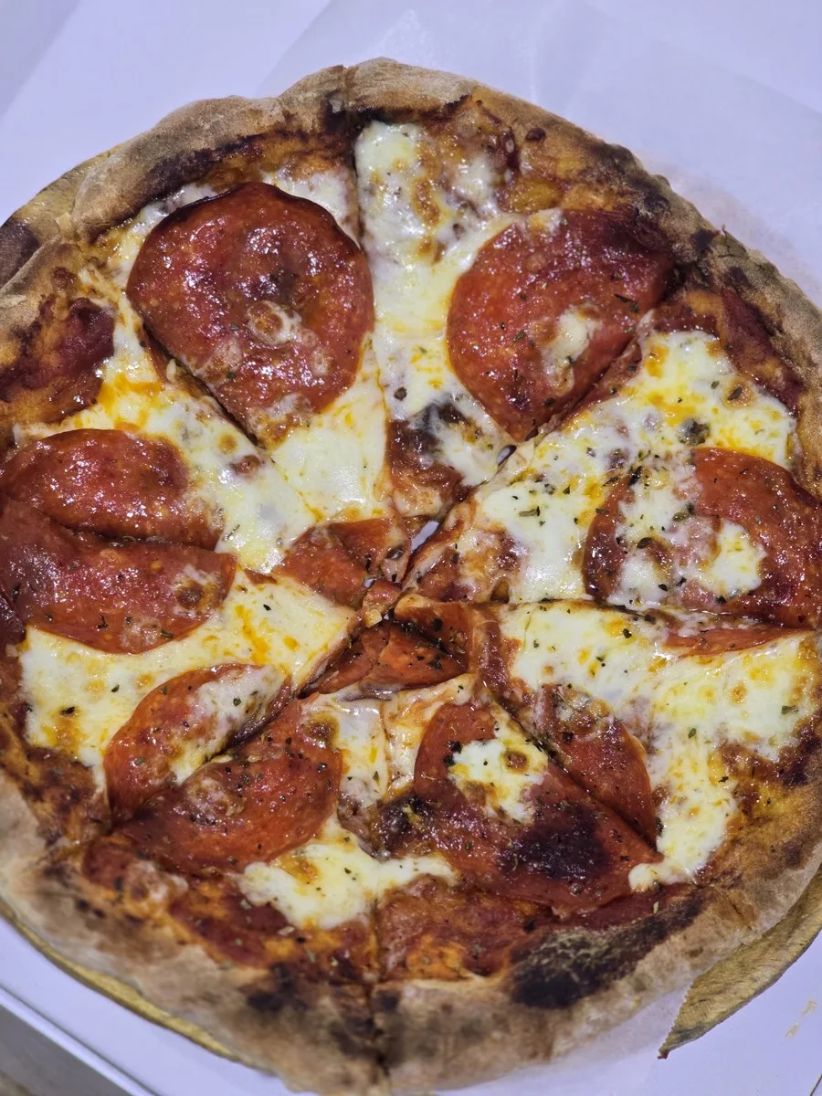 Pizza served at Kokodrilo Bar and Grill